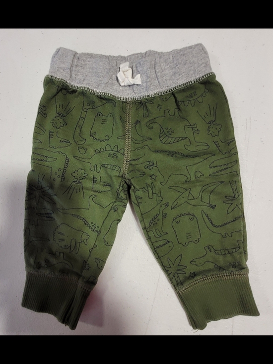 Carter's Other - Carter's Olive Green Baby Pants with Gray Waistband